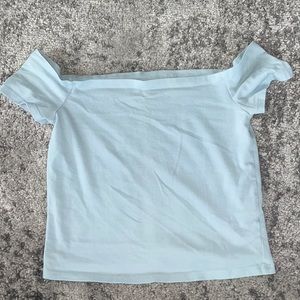 PacSun Basics Off the Shoulder Cropped Shirt